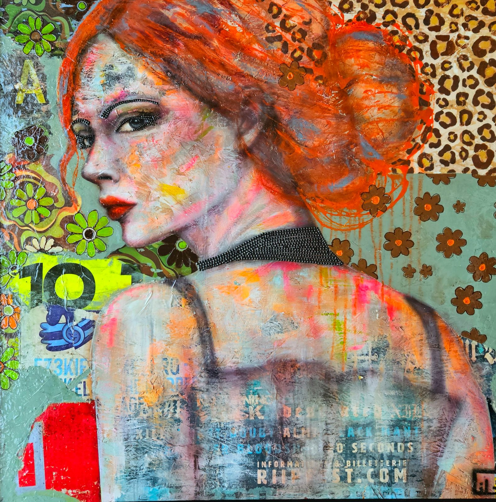 Éclat d’ambre 100x100